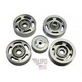 Load image into Gallery viewer, E55, CLS55, SL55, S55, M113K AMG Mercedes Performance 5 Piece Idler Set
