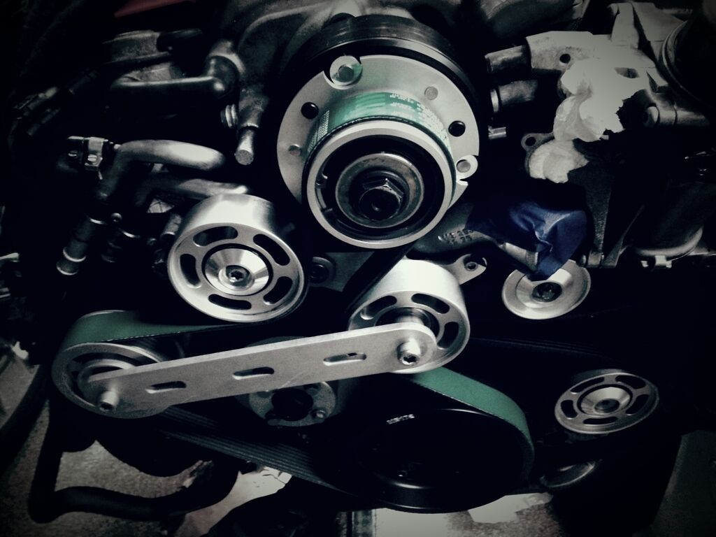 New Double Idler Pulley Set 1132020419 For Mercedes CLS55 S55 G55 - Foto 6