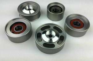 E63, C63, CLS63, SLS63, S63, G63, Cl63 AMG M156 AMG 5 Piece Idler Pulley Set